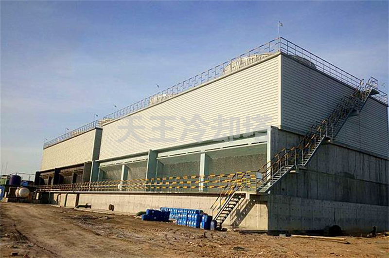 安陽(yáng)市九陽(yáng)化工有限公司工藝循環(huán)水混凝土冷卻塔5000型×3臺(tái)（2016年）